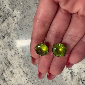 Kate Spade Vibrant Green Earrings